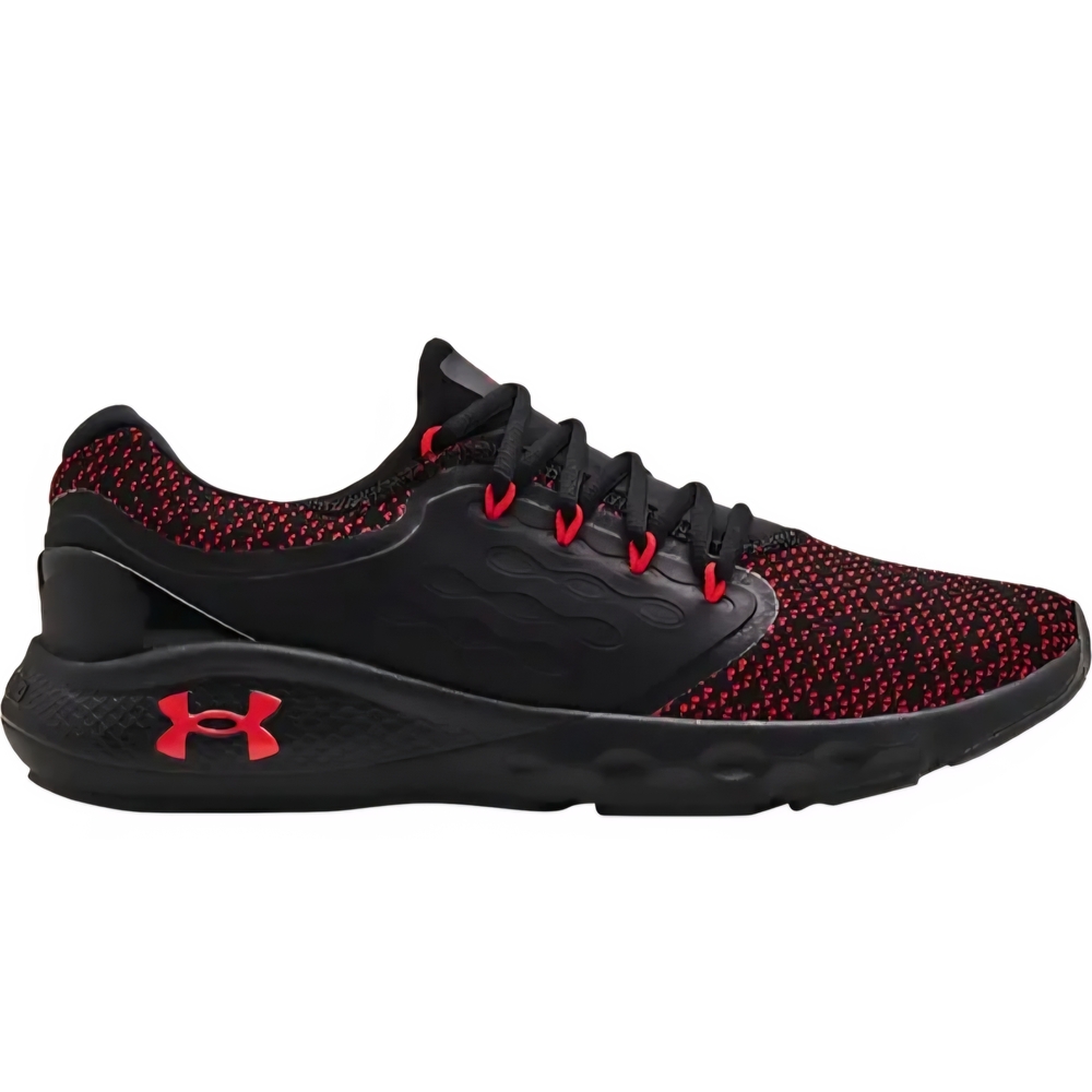 Under Armour Black and Red Sneakers